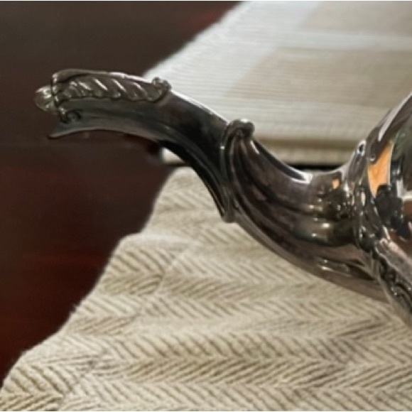 Vintage Silver Plated Coronet 4pc Coffee/Tea Set - Picture 6 of 16